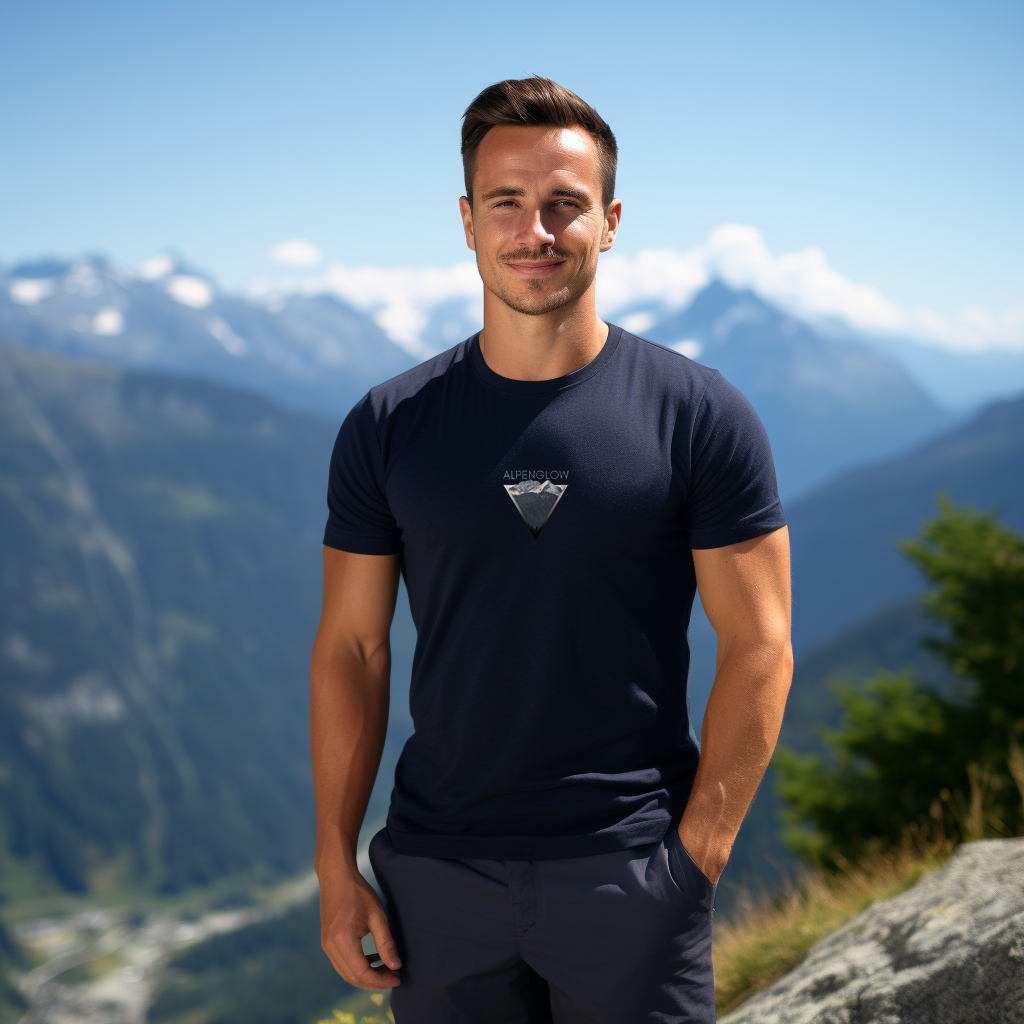 Alpenglow Basic T-Shirt (dunkle Ausführung)