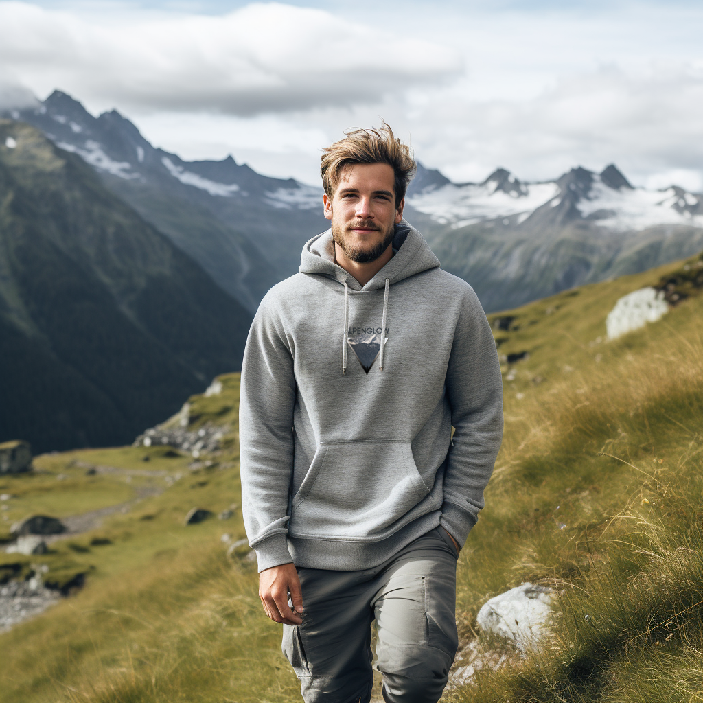 Alpenglow Basic Hoodie (helle Ausführung)